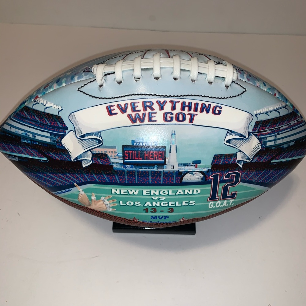 New England Patriots commemorative Super Bowl 53